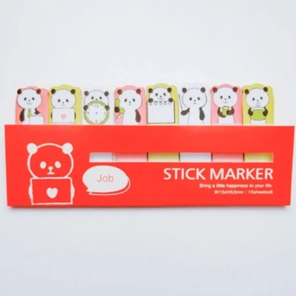 Kawaii Stick Marker Page Tab Bundle‎